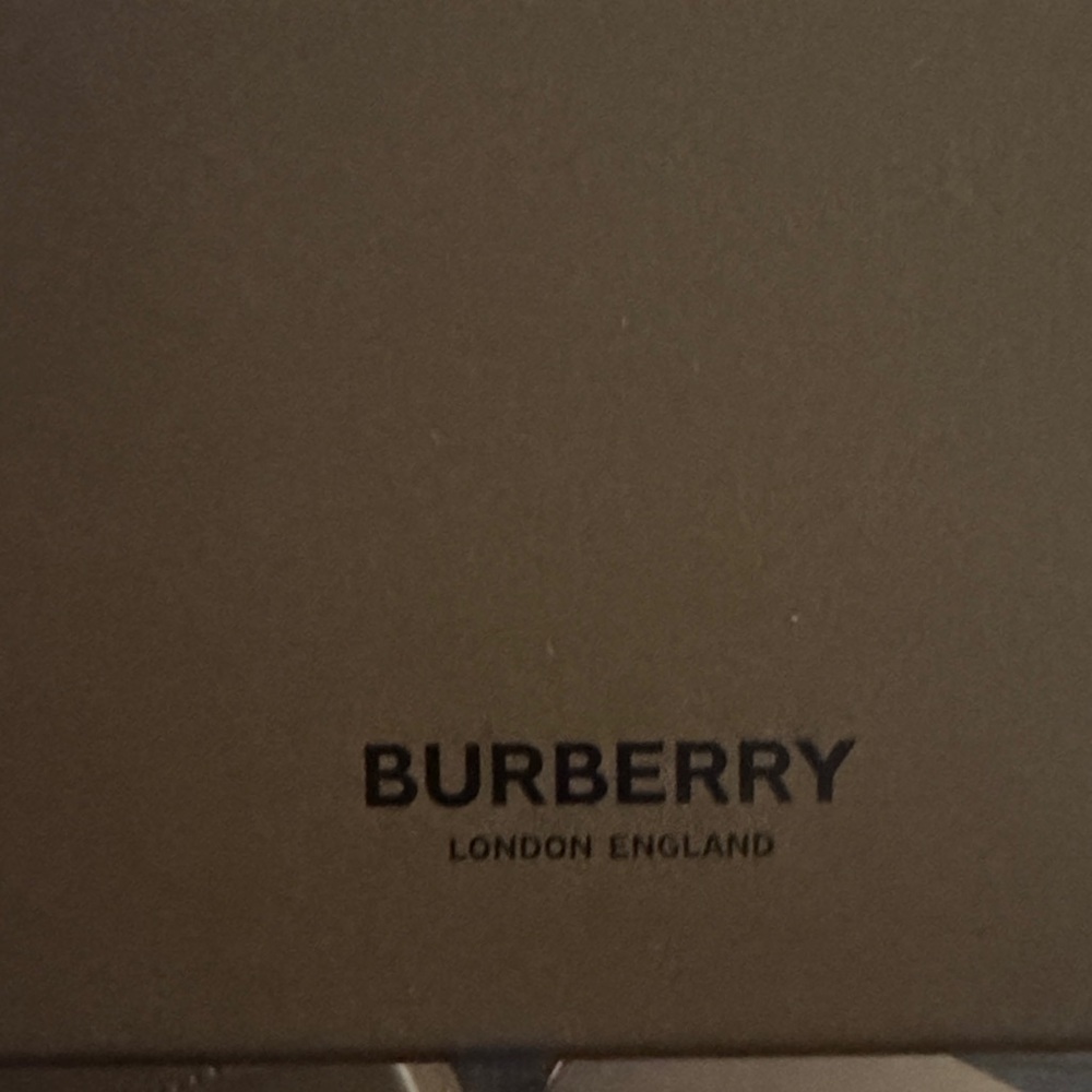 Burberry (Authentic) Black Irregular Sunglasses with Tan Case - Picture 2 of 8